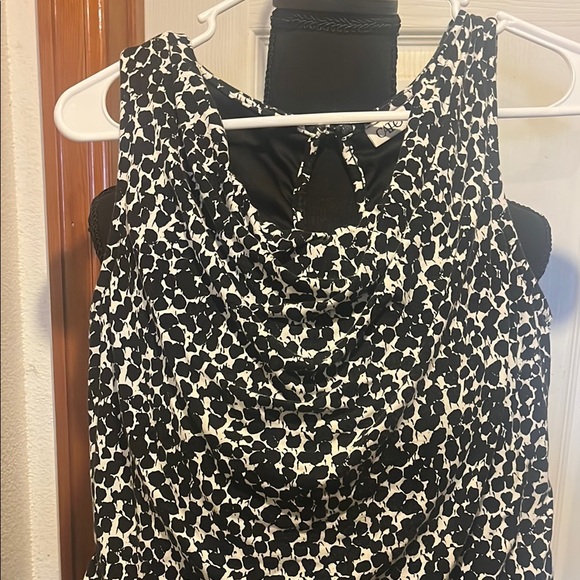 Chic Black and White Jumpsuit - Picture 2 of 12